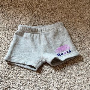 Baby roots shorts - size s (3-6 months)